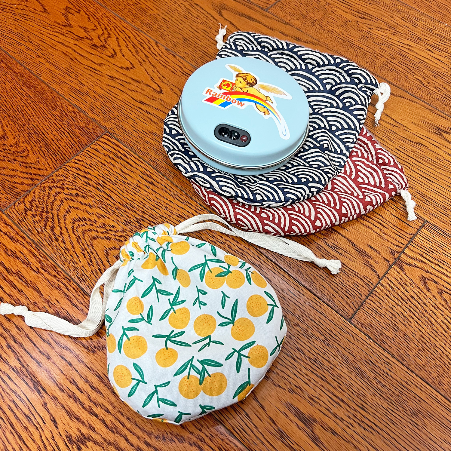 双层加厚电热饼保护套布套怀炉布套暖手宝布袋保温布套定 制空袋