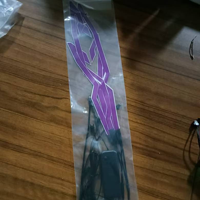 Casco de motocicleta, tira luminosa, tira luminosa de locomotora, casco rojo, tira luminosa, tira de luz, soporte, batería de luz de cuatro cascos