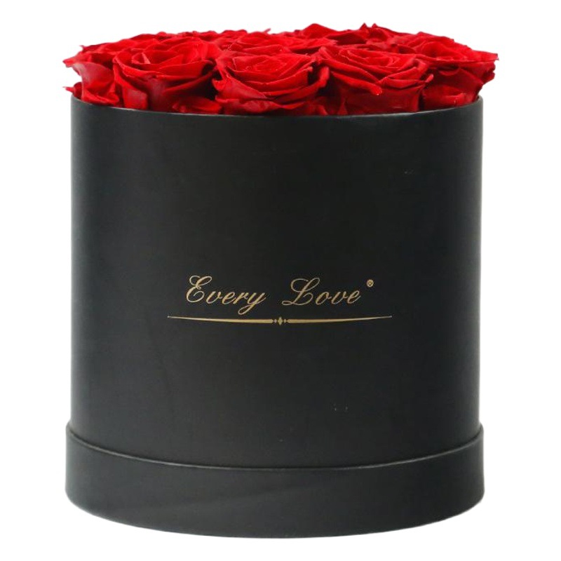 Regalo de San Valentín con Flores Eternas para Mamá, Caja de Rosas en Forma de Abrazo al por Mayor, Ramo Multicolor