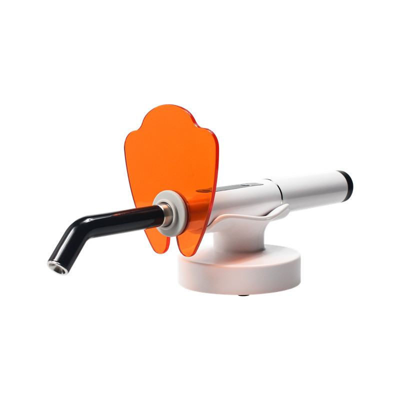 Máquina de fotocurado dental, máquina de curado de resina fotosensible LED oral, lámpara de fotocurado de alta potencia de doble uso enchufable y con luz de color.