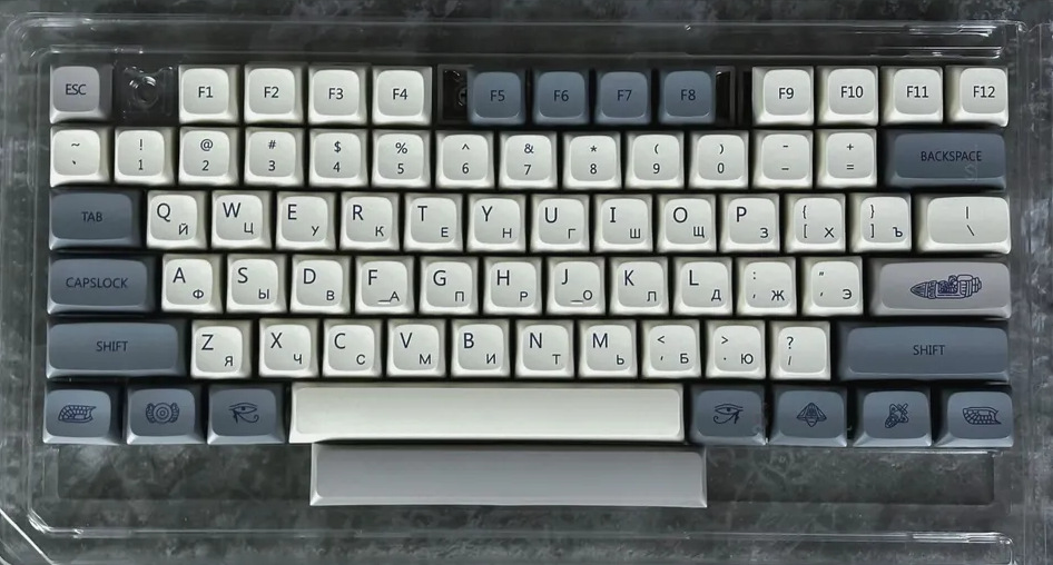 Shimmer abeja leche Matcha PBT keycap sublimación keycap con teclado mecánico XDA altura 125 teclas