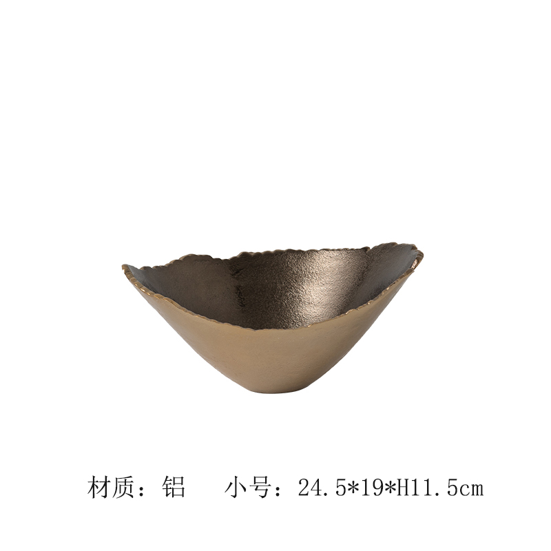 India importa simple estilo europeo de aluminio martillo plateado bandeja rectangular decoración de mesa de té de sala de estar bandeja de almacenamiento decoración image 18