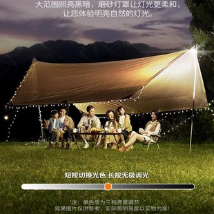 Portable Camping Rechargeable Tent Light Outdoor Lighting Bulb Battery Life Hanging Light Emergency Super Bright Camping Light