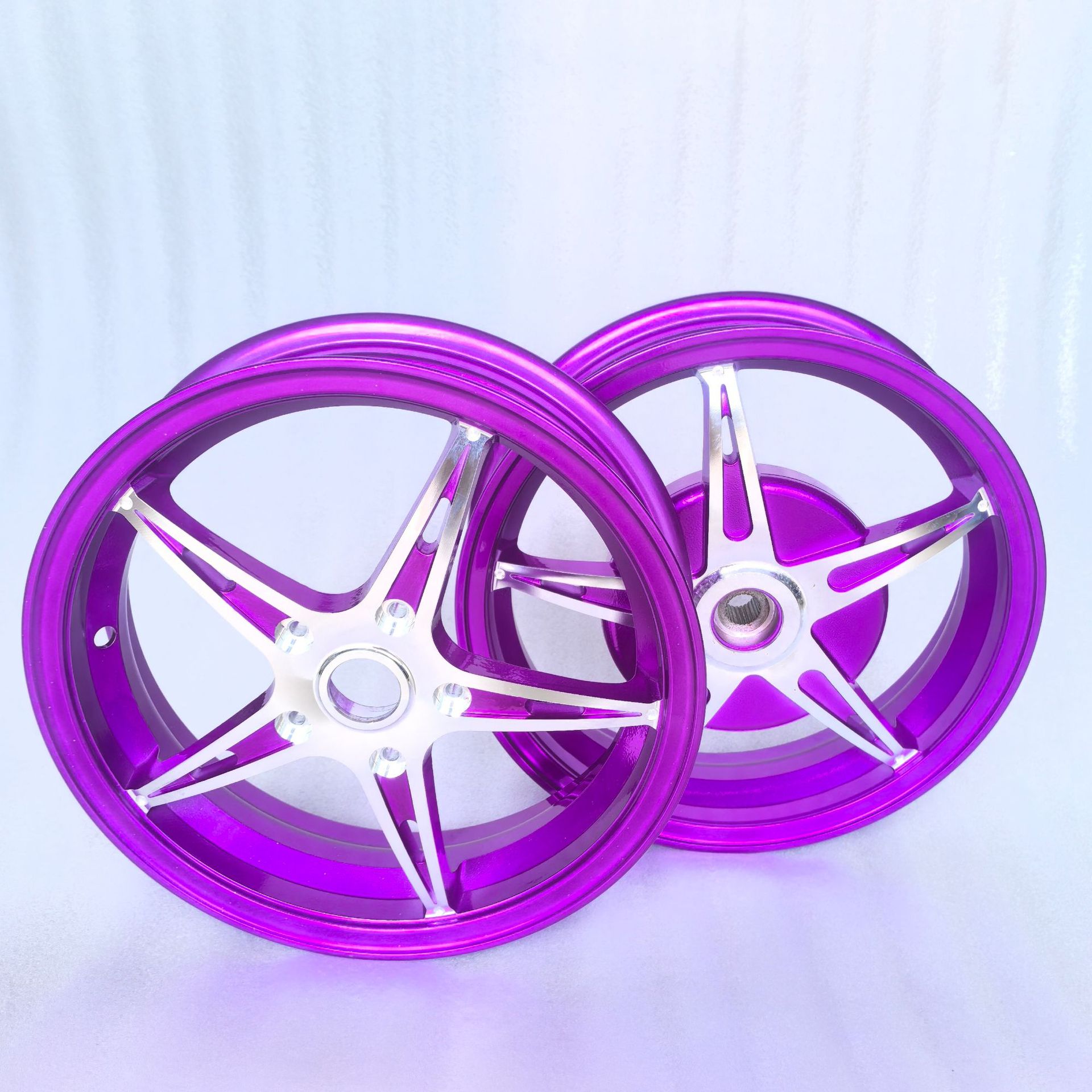 Factory wholesale suitable for vespa150cc/300cc aluminum alloy wheel hub Piaggio spring breeze sprint modified wheel hub