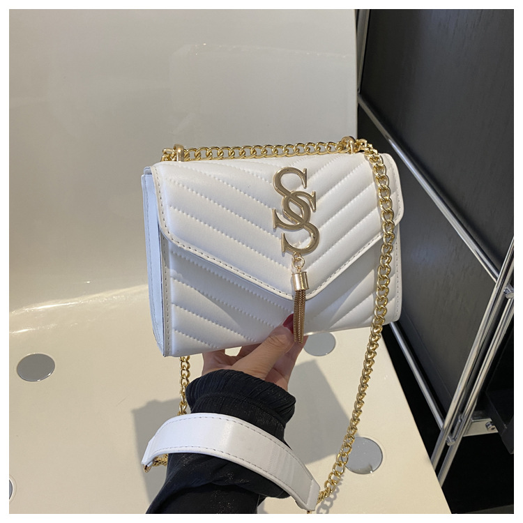 Damen Handtasche Im Western Stil Mit Kette Und Umhängefunktion_voghion.com