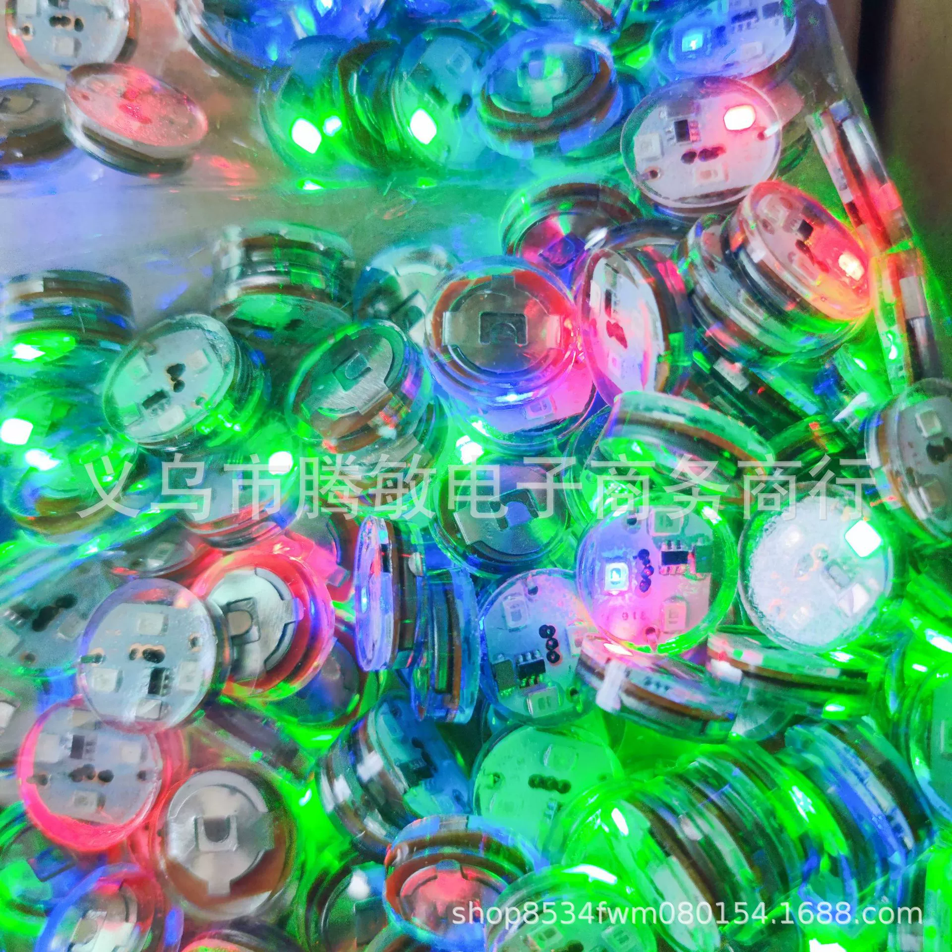 Круглые LED-туфли, фонарик, водонепроницаемая розетка, мигающая браслет, три цвета