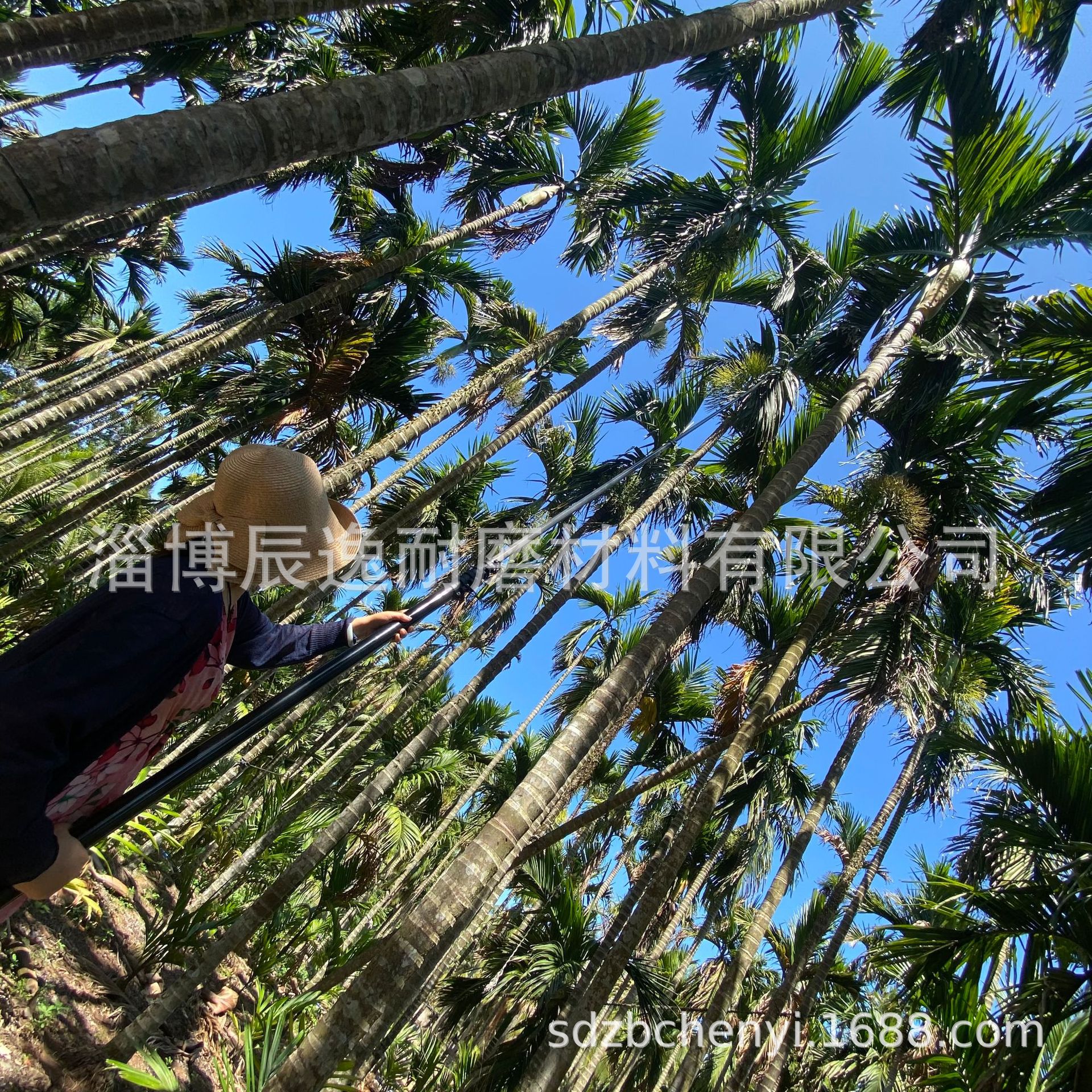 淄博辰逸15米碳纤维采摘杆 操作简单 携带方便 碳纤维杆