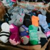 Children's Board Socks Men and Girls' Four Seasons Inventory Tail Night Market Clear Warehouse Playground Disposable Miscellaneous Mark