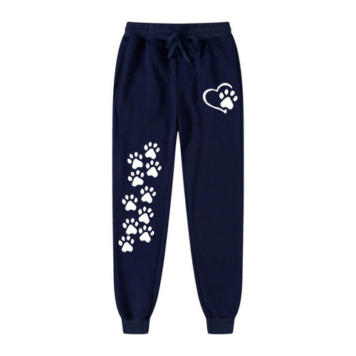 Wish European and American sanitary pants, women's autumn velvet leggings and lace casual pants to wear outside