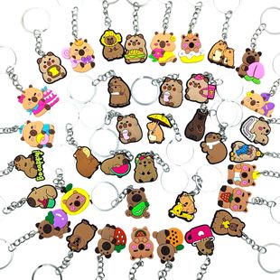 New Arrival Cappi Barakatong PVC Keychain Pendant Internet-famous School Bag Hanging Accessories Cross-border