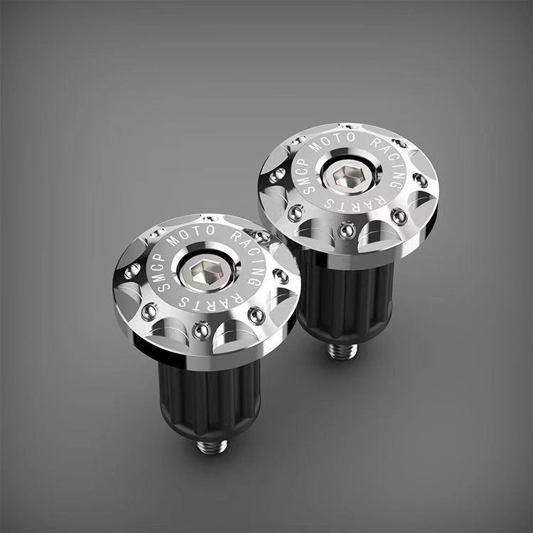 Electric scooter cross-country motorcycle handlebar plug hand plug anti-fall handlebar balance plug handlebar plug metal