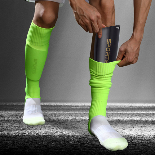 Lingtu long-tube compression leg socks, shin plate covers, anti-friction protection calf pressure socks, men's and women's football socks wholesale