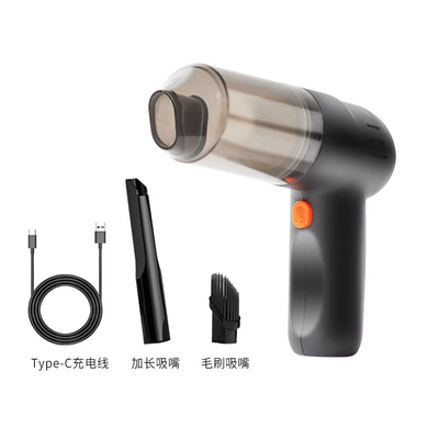 Car vacuum cleaner wholesale small mini handheld portable vacuum cleaner wireless car car vacuum cleaner super strong (Tozsoranlar) - xc-01-wireless-normal-black