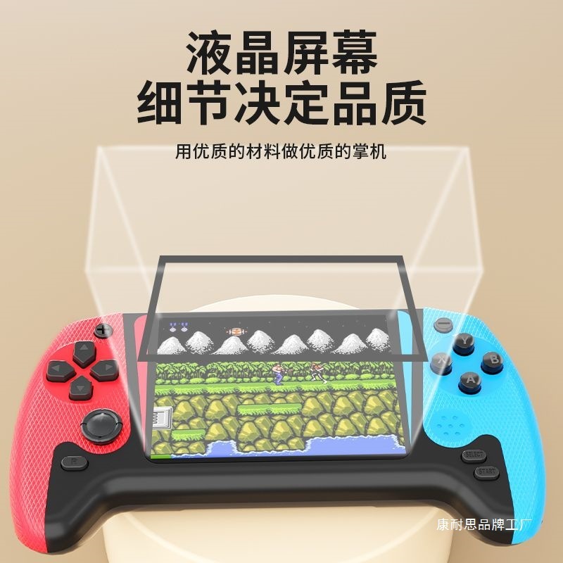 2025年新款掌上游戏机500款经典儿童游戏机可双人摇杆大屏|undefined