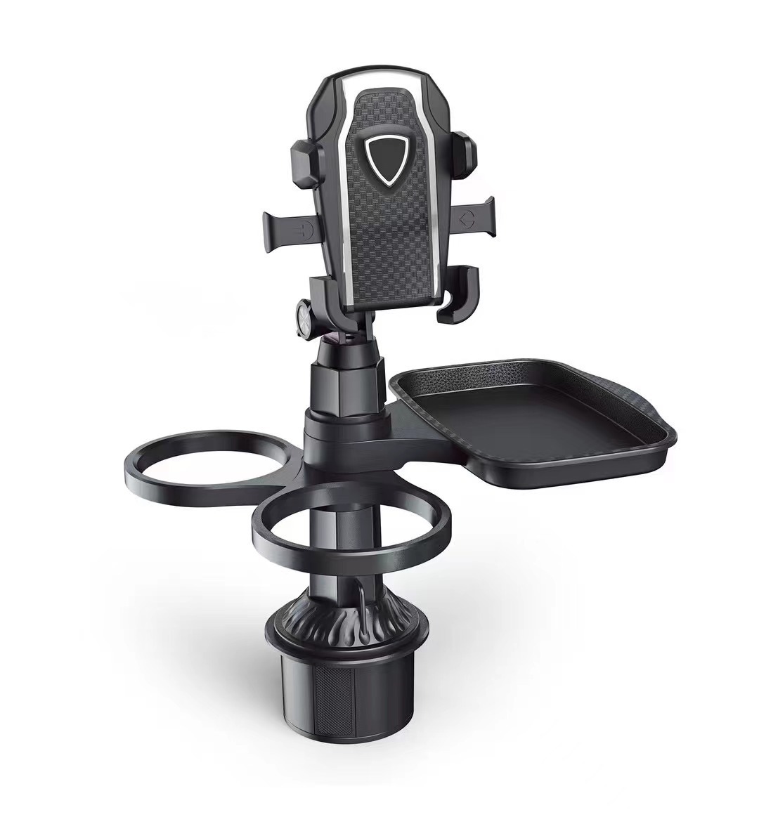 Car-mounted multifunctional cup holder, dining tray, portable small table for baseball fields, cup holder, simple tray for movie theaters