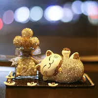 Lucky Cat Интернет-знаменитости украшения для интерьера автомобиля украшения Автомобильные Духи автомобильные принадлежности креативная Высококачественная богиня