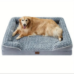 アマゾンの人気新型防水生地はペットソファーの犬ベッドの大型犬が犬小屋の卸売りを裂くのを防ぐことができる