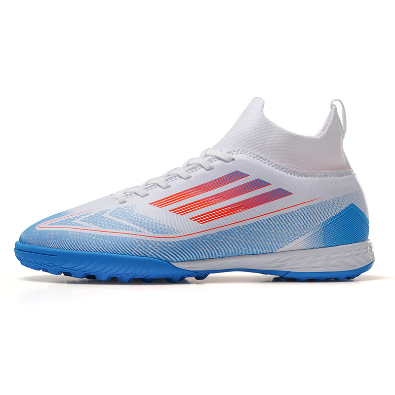 2025 nuevos zapatos de fútbol para hombres y mujeres AG clavos largos zapatos de entrenamiento antideslizantes juveniles zapatos de moda de estudiantes