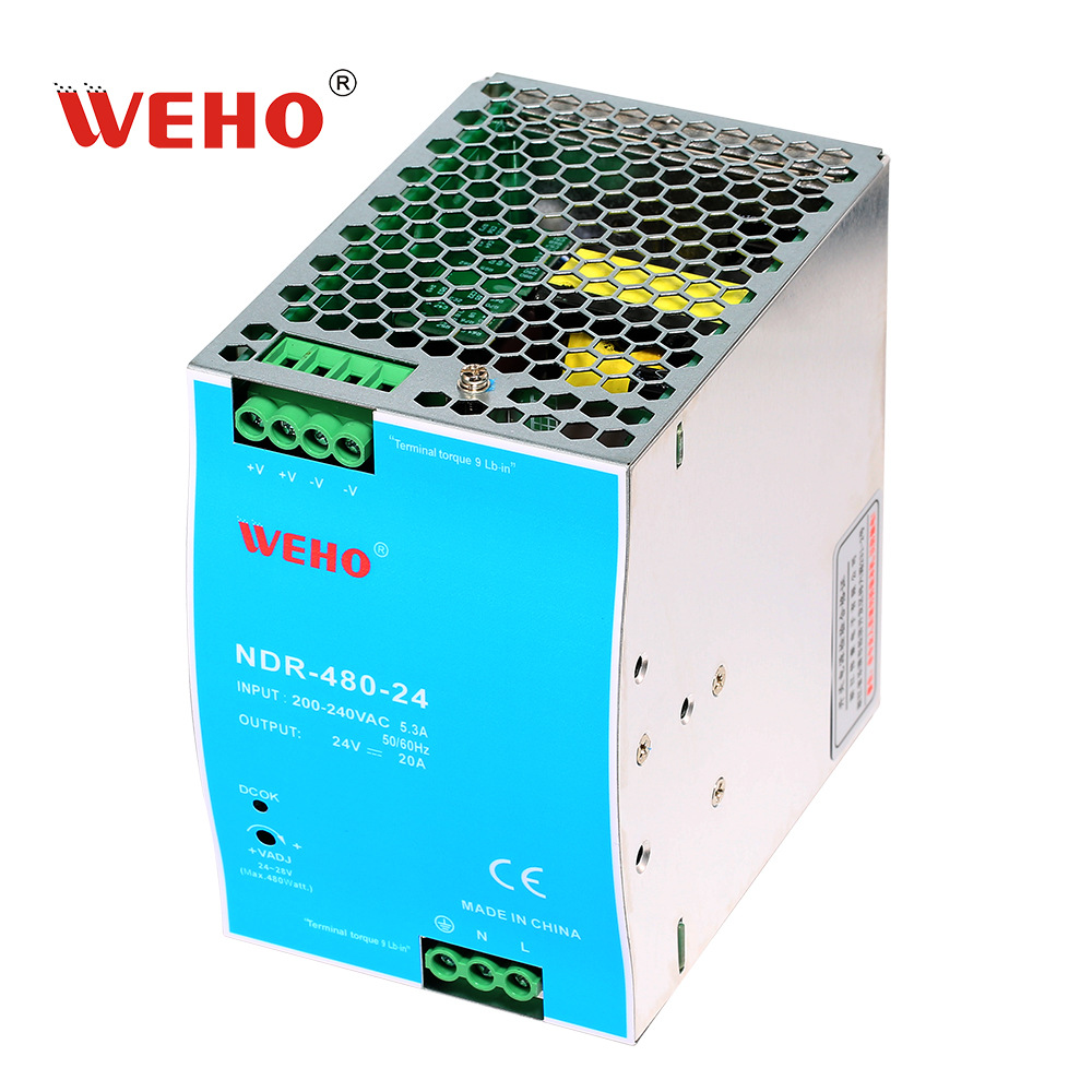 ΰ��NDR-480-24���ʵ��쿪�ص�Դ��е�豸������24V20Aֱ����Դ