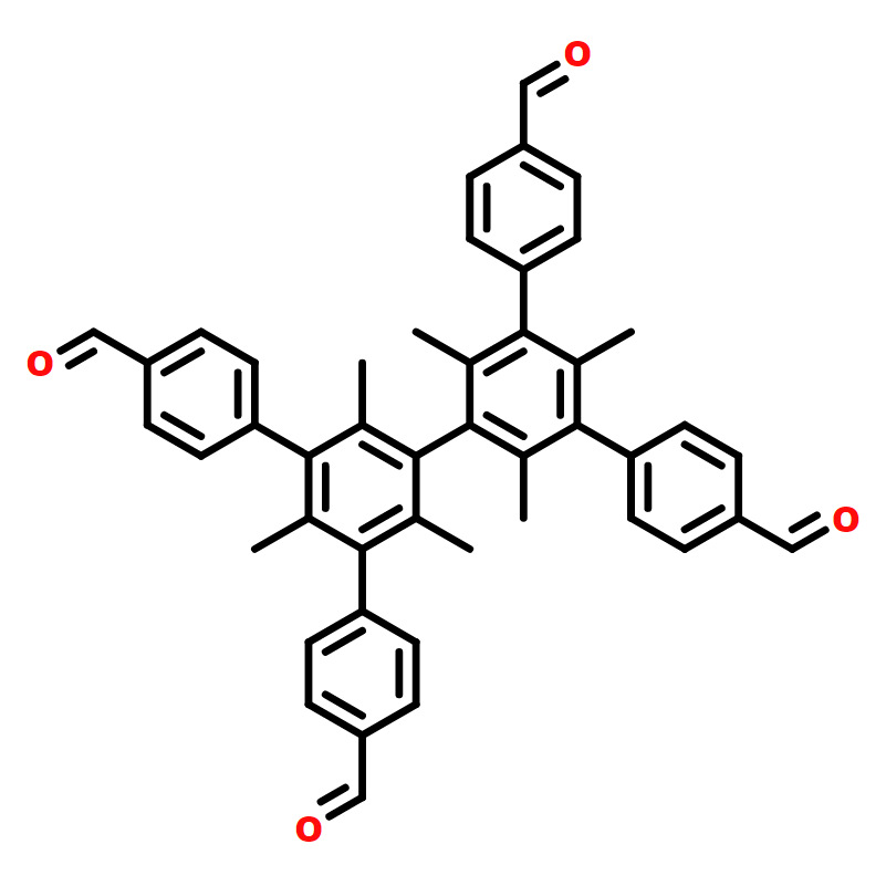 868046-55-3；四(4-醛基苯基)-六甲基联苯 现货 可分装不同规格