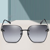 Fashionable nylon sunglasses, lens, glasses solar-powered, internet celebrity