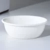 Белая миска