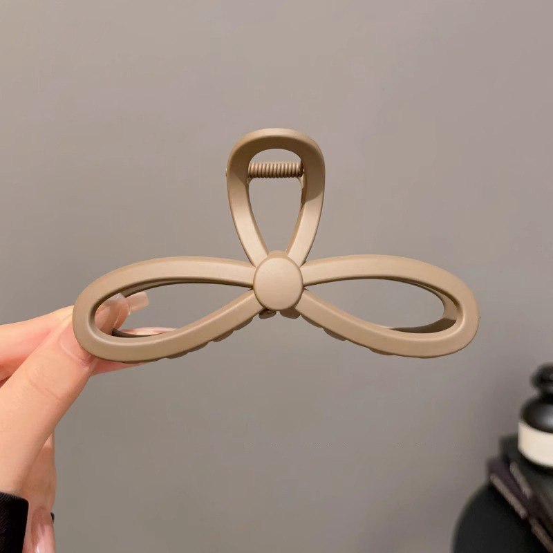 Clip de agarre, gran cantidad de cabello, horquilla esmerilada, horquilla simple, horquilla de tiburón, nuevo y exquisito tocado de alta gama, horquilla femenina