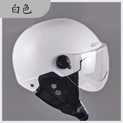 for motorcycle safety, Motosiklet dəbilqələri - winter-ear-warmers-3c-white-hd-lens