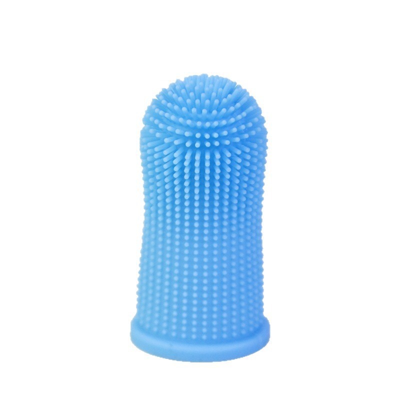 cepillo de dientes para mascotas para eliminar el mal aliento cepillo de dientes de silicona para gatos y perros cepillo de dientes de dedo para cuidado de dientes para mascotas cepillo de dientes desechable