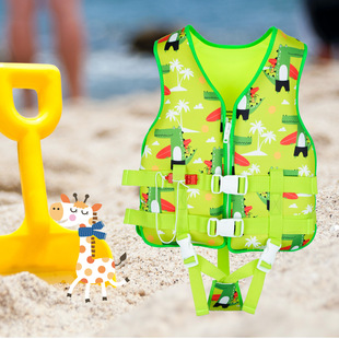 Children's Cartoon Cute Life Jacket Swimming Vest Portable Lightweight Vest Drifting Security Equipment Factory Wholesale