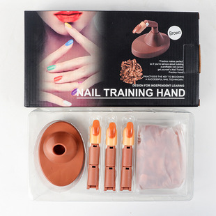 Nail art tools beauty practice hand prosthetic hand bendable mechanical hand mold joint hand base cross-border hot-selling nail-free tablets