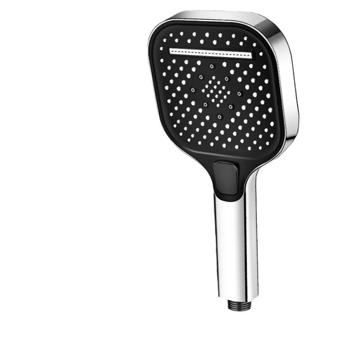 Square pressurized shower head faucet bathroom rain shower bath water heater handheld pressurized shower head
