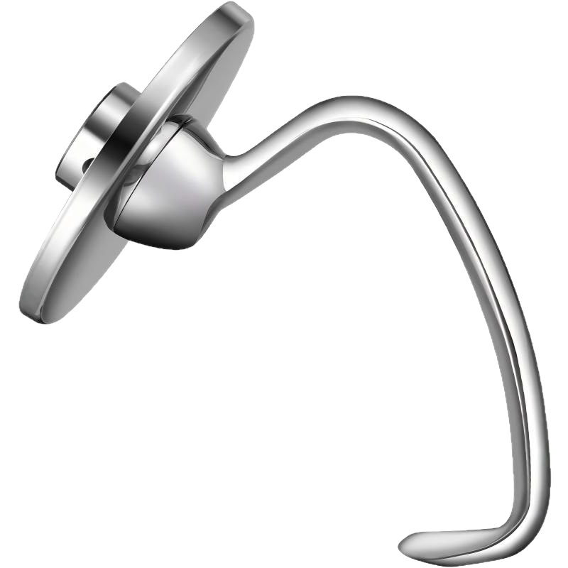 KitchenAid 4.5-5 Qt 틸트 헤드 스탠드 믹서용 스테인레스 스틸 반죽 후크 액세서리