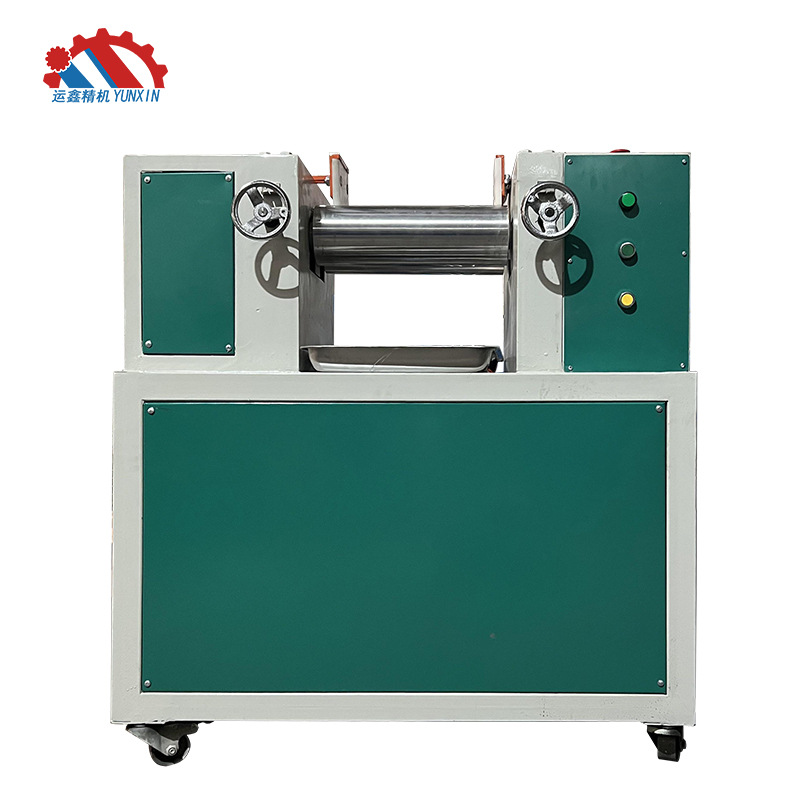 塑胶看样加热型炼胶机塑料粉末加热测试炼胶机学校实验打样炼胶机