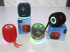 New Private Mold P9 Wireless Bluetooth Speaker TWS with Double Straps Subwoofer RGB Waterproof IPX5 High-Quality Audio