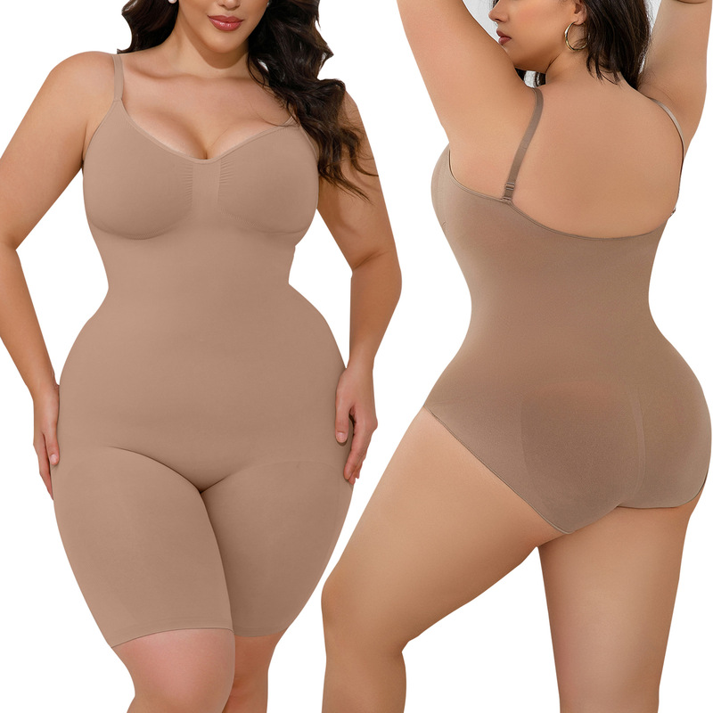 Upgraded Version of One-Piece Shapewear Sk Hourglass Waist Body Shaping Tummy Control Butt Lift Shaping Postpartum Corset Seamless Corset