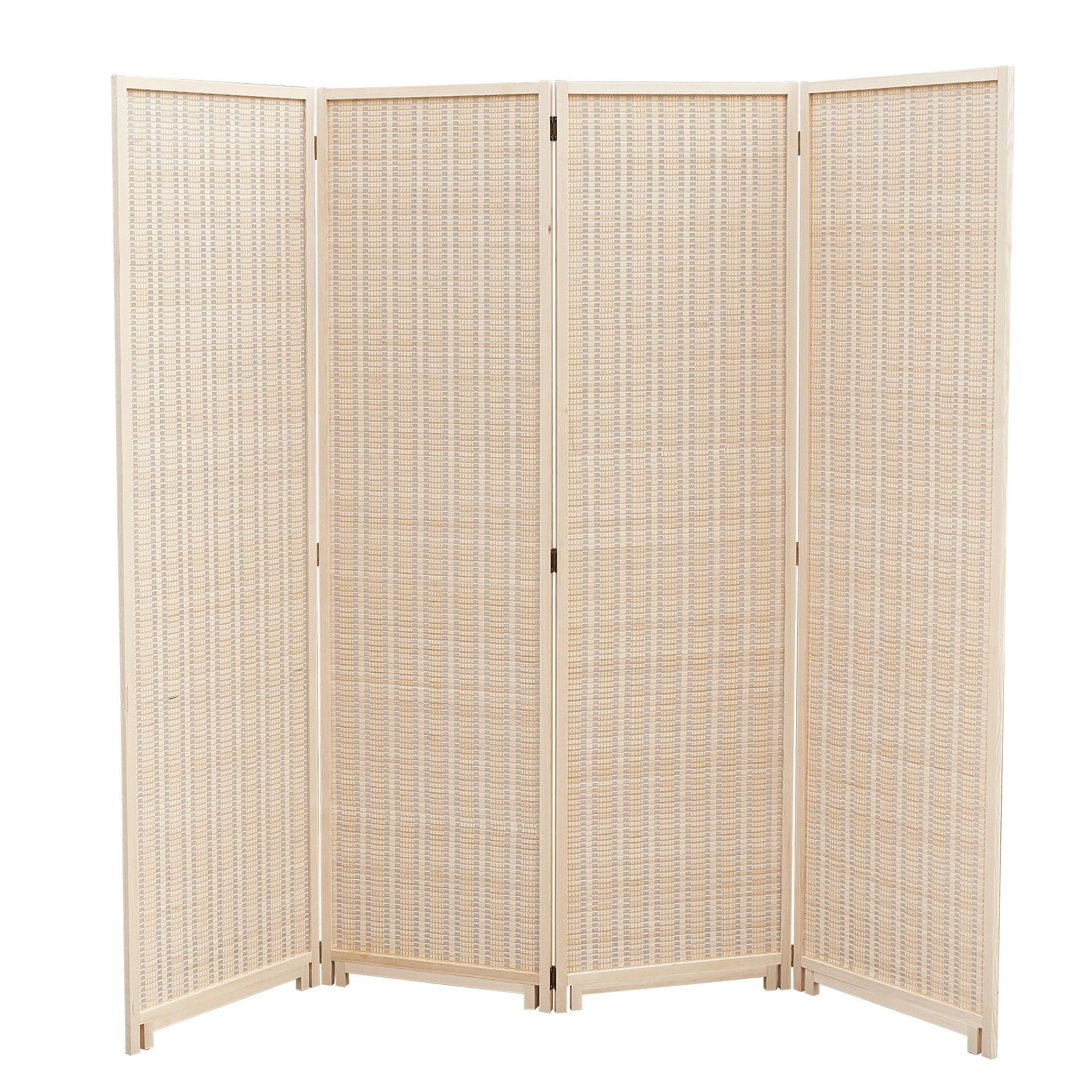 Pantalla plegable de ratán bambú hecho a mano sala de estar partición pasillo pantalla plegable Interior antiguo cualquier pantalla móvil
