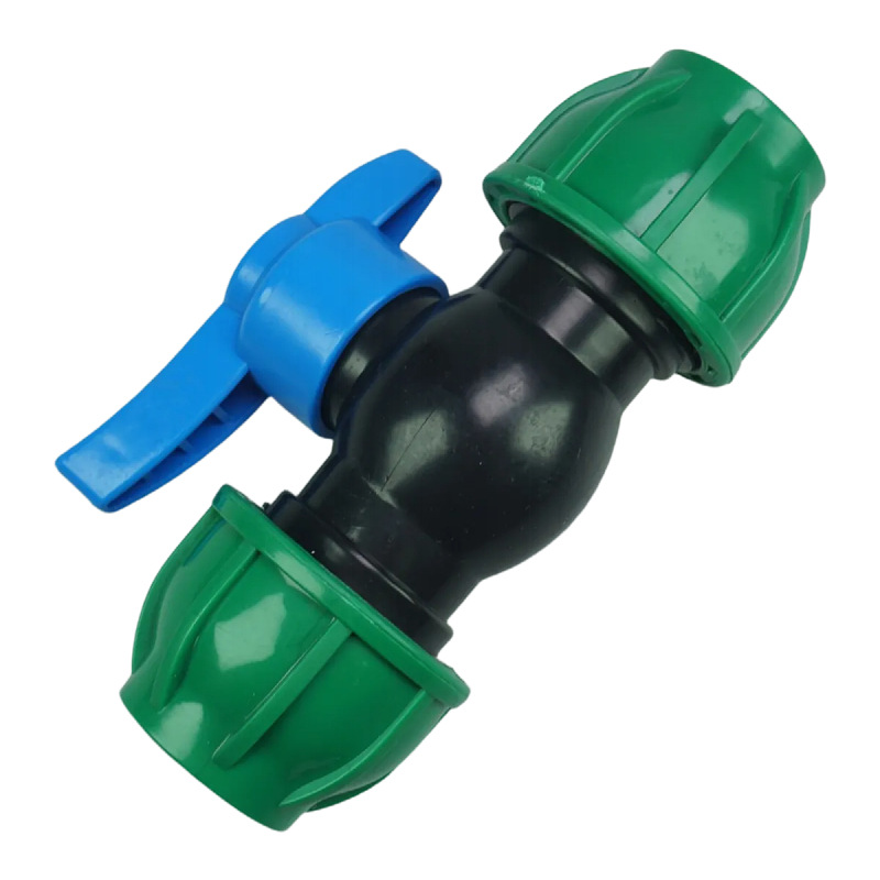 Válvula de Bola de Conexión Rápida para Tubo 32PE de Plástico Conexión Rápida image 4