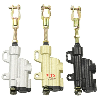 Cross-country motorcycle 110 small high race Apollo small flying eagle Huayang rear brake upper pump disc brake oil pump brake one-word pump
