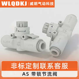 行选管道型节流阀调速阀接头AS1001F/AS1002F/AS2002F/AS2052F
