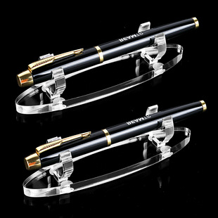 Acrylic Multifunctional Pen Holder Stationery Display Rack Pen Pencil Eyebrow Pencil Makeup Brush Storage Cross-Border Hot Sale