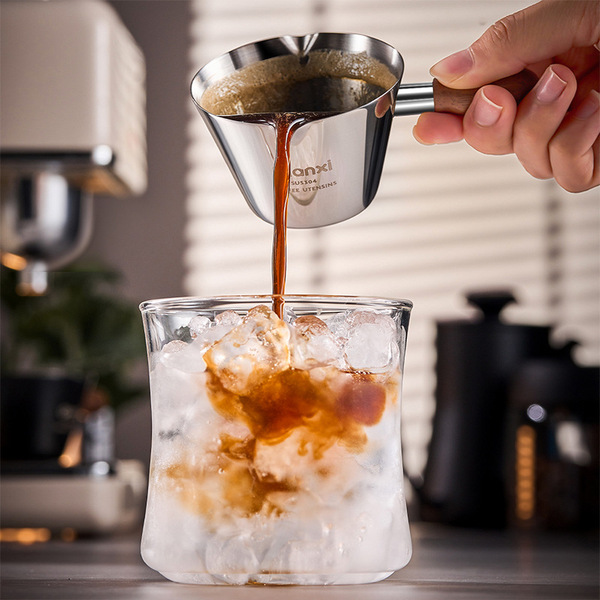 Concentrated coffee measuring cup