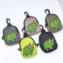 Care Bears爱心熊卡通帆布带扣零钱包钥匙包挂饰耳机收纳包挂件