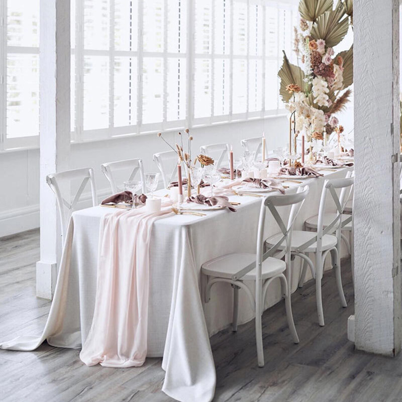 Comercio exterior boda mesa de postres tabla bandera decoración cortina tela de mesa de fiesta de cumpleaños cortina al aire libre banquete decoración cojín de mesa