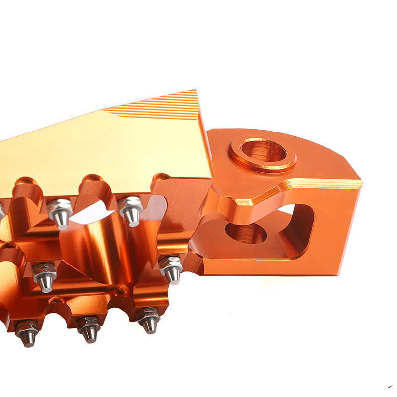 Hengjian S 0.25kg 250Z300 Modified Footrests for Off-Road Motorcycles, Front Foot Pedals Made of Cnc Aluminum Alloy