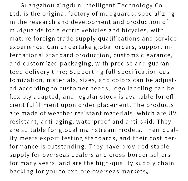 Cross-border electric off-road motorcycle fenders suitable for Sur Ron Light Bee