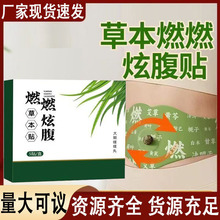 燃燃炫腹草本贴懒人肚脐贴腹部贴穴位贴艾灸纤姿贴艾上山野艾草贴