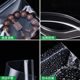 PP self-sealing bag transparent thick text play jewelry storage sealed pocket large and small food packaging bags wholesale