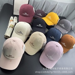 BOULSI美式刺绣同款高品质字母棒球帽男女春夏新款潮牌街头鸭舌帽