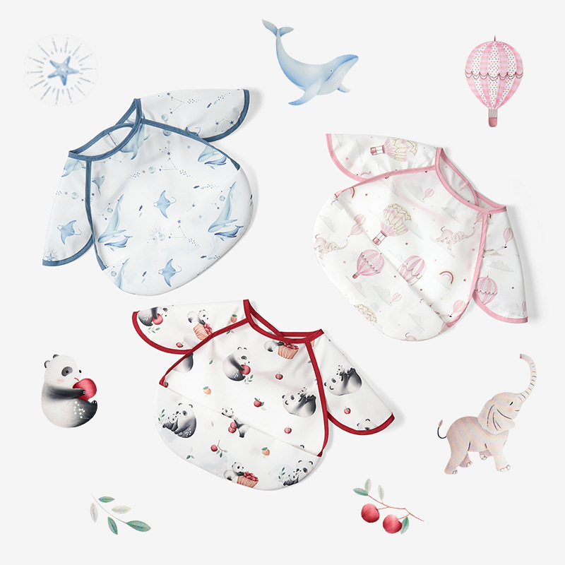 어린이 바지 여름 남성과 여성의 아기 먹는 턱받이 방수 쌀 주머니 아기 에 안티 드레싱 모성 및 유아 제품 도매